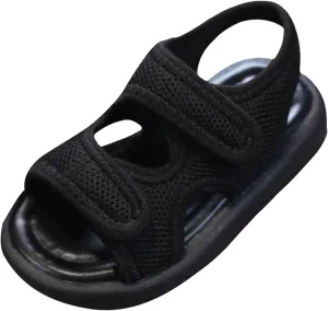 Girls Dress Shoes Kids Sandals Boys Girls Lightweight Athletic Sandals With Adjustable Webbing For Hiking Walking Beach Water Sports Double Adjustable Boys