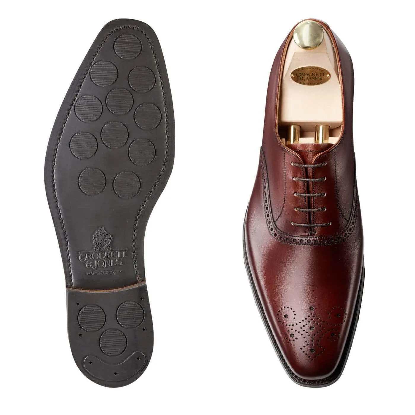 Star Walk Pair Quick Edgware Chestnut Burnished Calf