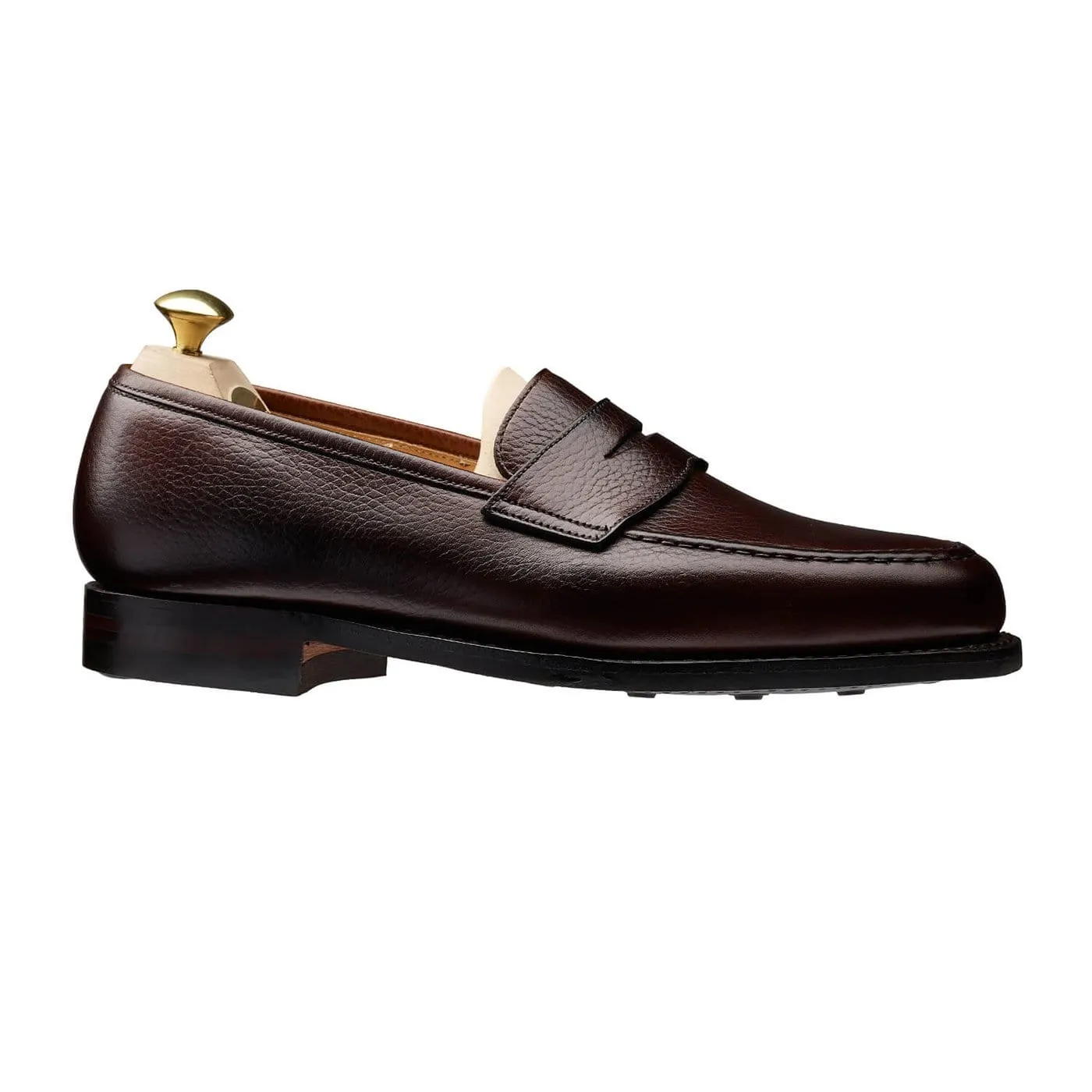 Ultra Light Hiking Trails Fit Boston Dark Brown Country Calf Grain