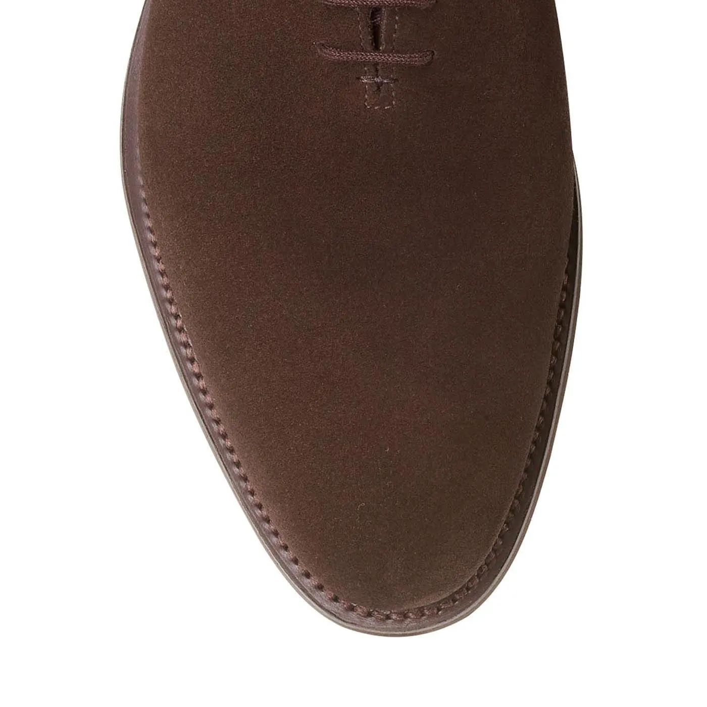Grip Hold Lace Tie Goodwood Dark Oak Suede