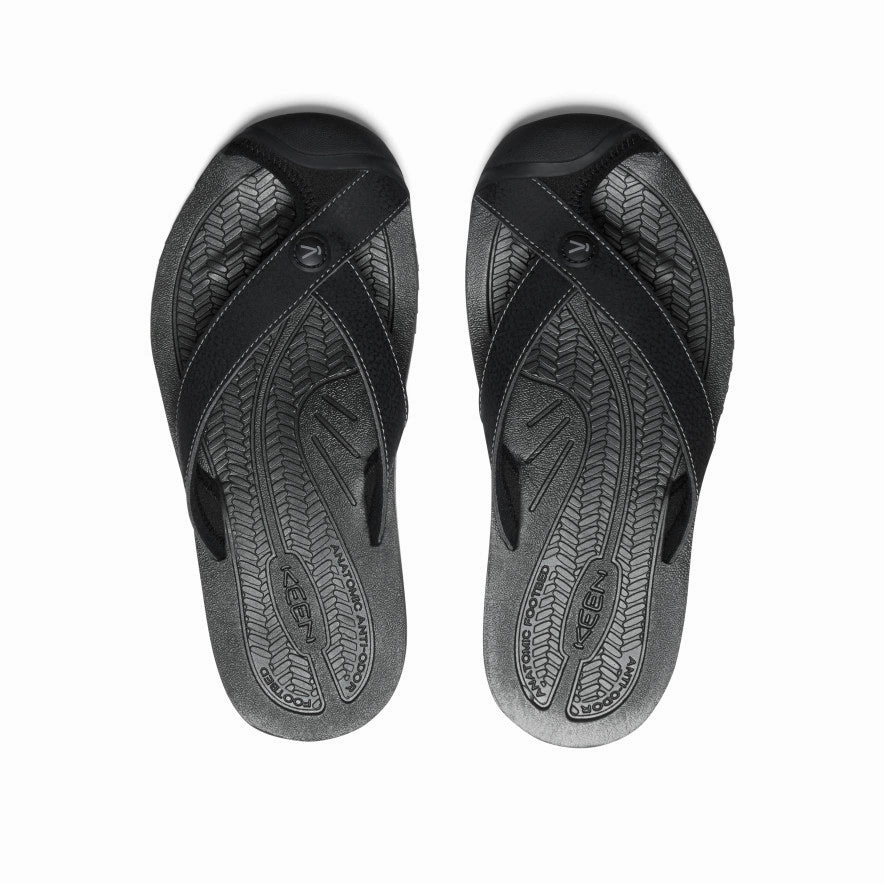 Women's Barbados Flip-Flop  |  Black/Steel Grey Market Walk