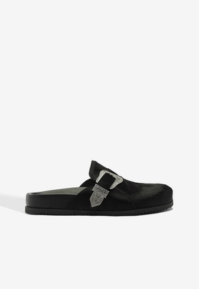 Retro Core Grace Calf Hair Clog