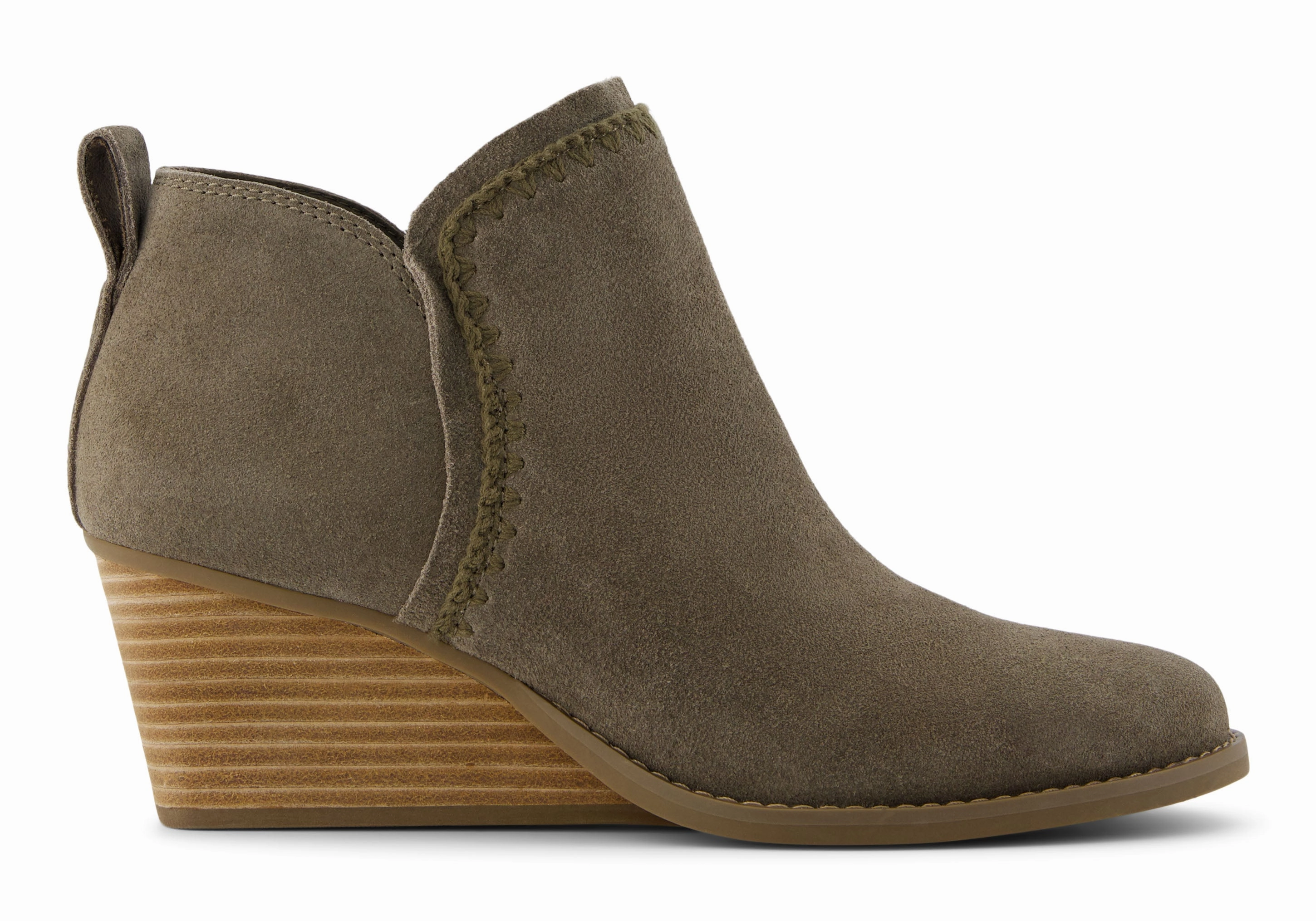 Kaia Ankle Boot - Canteen Suede Proprioception Enhance Swift Glide