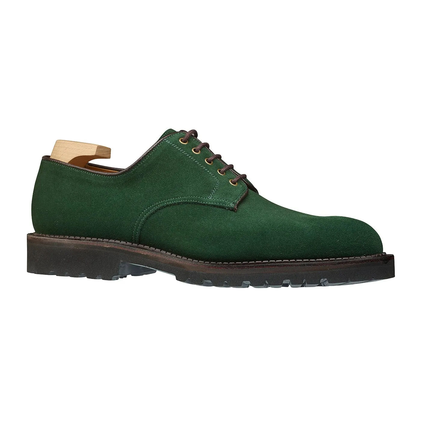 Grasmere Bottle Green Suede Joy Mood