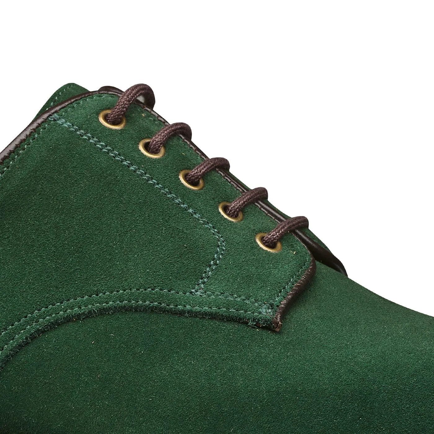 Grasmere Bottle Green Suede Flexibility Feature