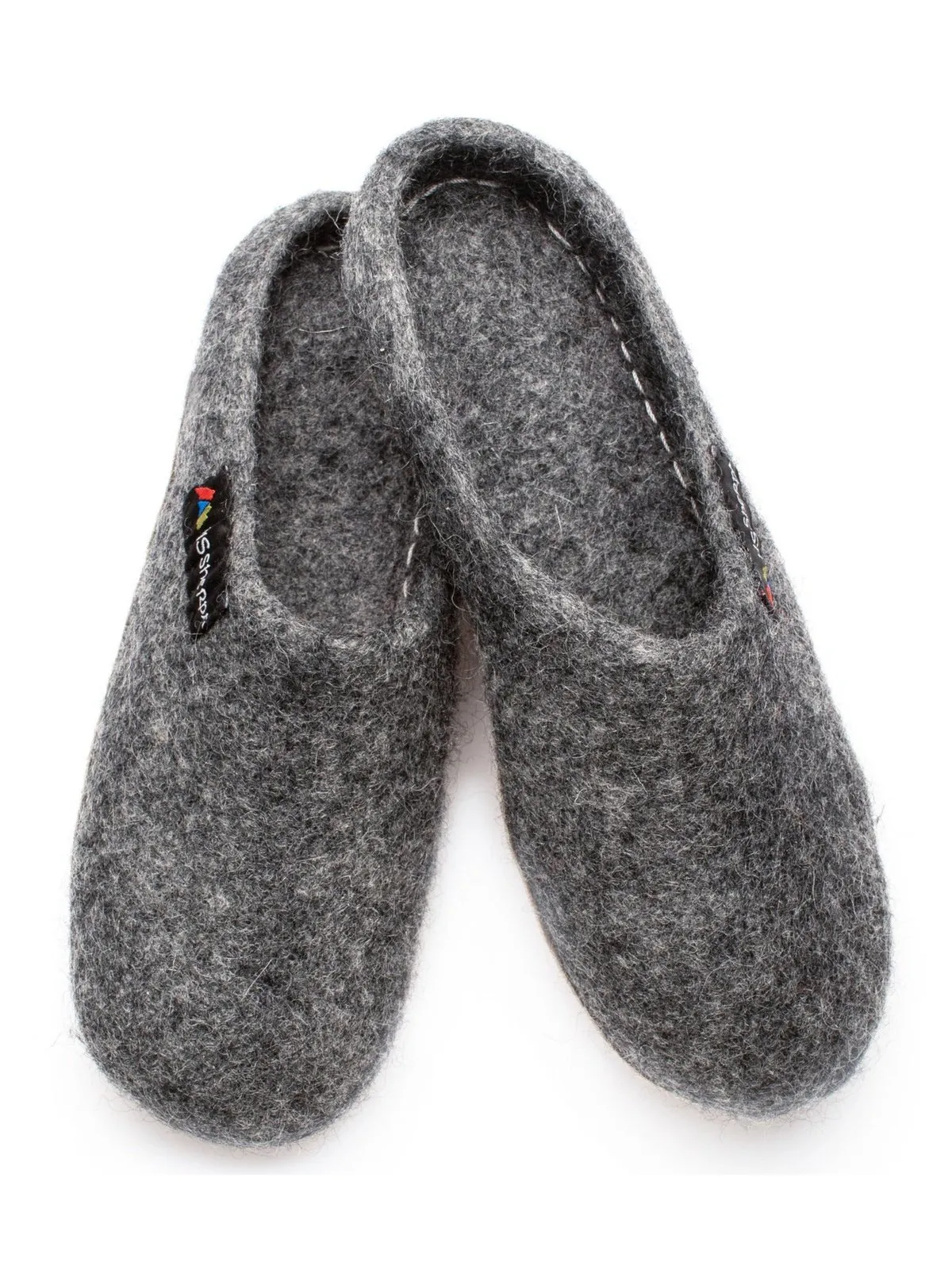 Grey Sherpa Slippers | 909 SS-1