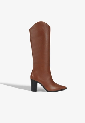 Maryana Block Leather Boot Energy Core