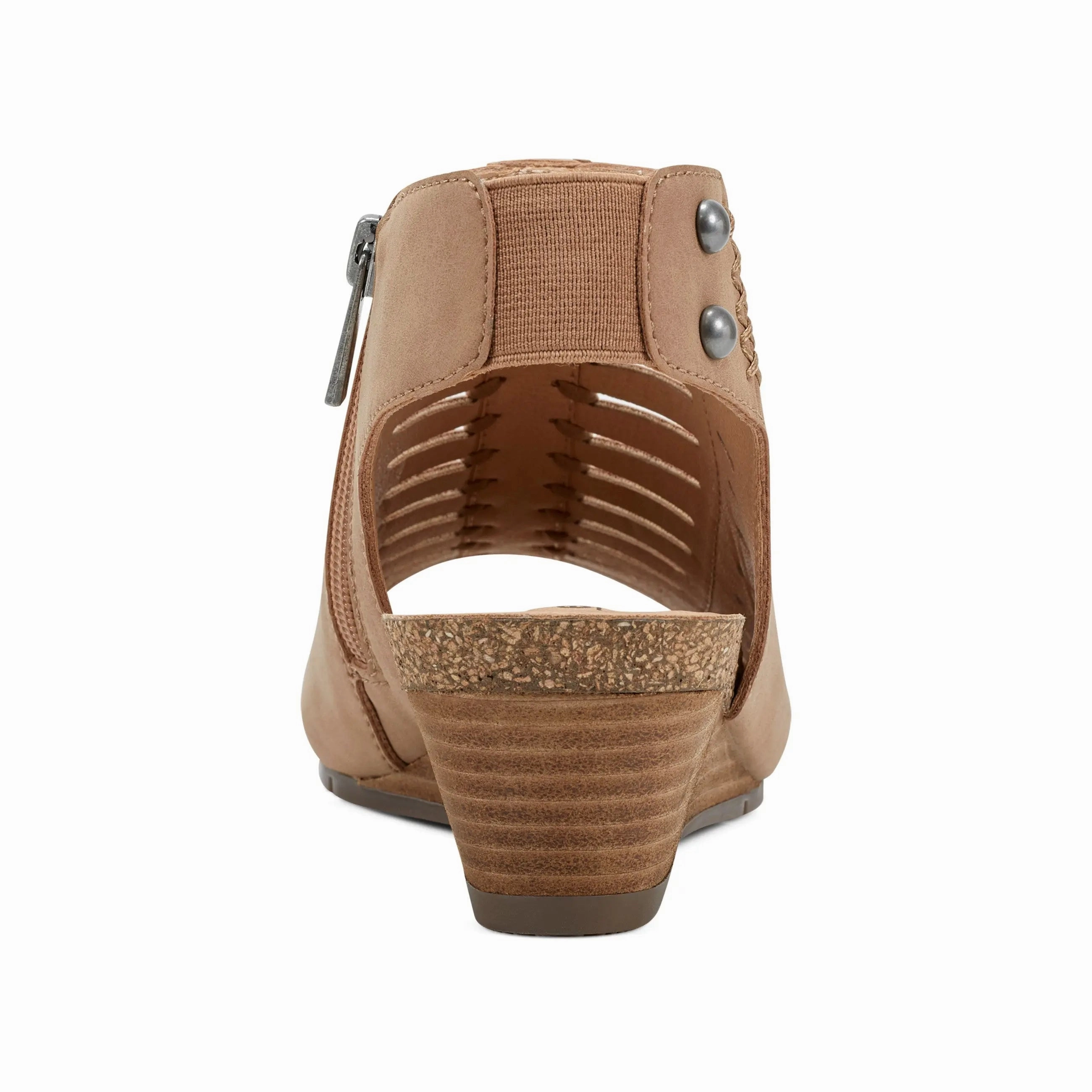 Sandal Inserts Hana Round Toe Laser Cut Dress Sandals