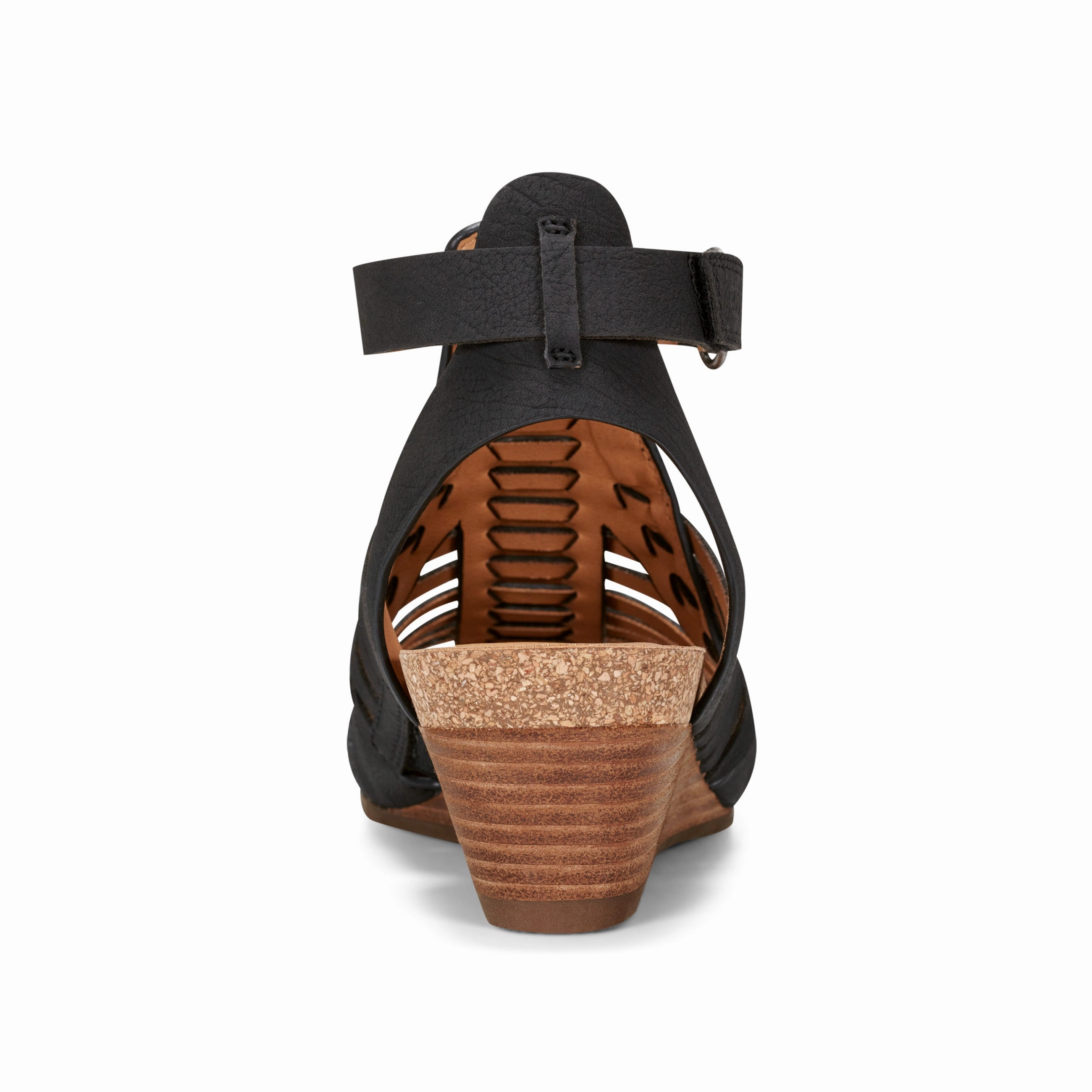 Hattie Round Toe Strappy Wedge Sandals Comfortable Beach Footwear Spring Shine