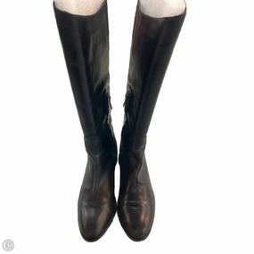 Dressy look Slip Resistant Night Travel Boots Knee Heels By Arturo Chiang In Black, Size: 8.5