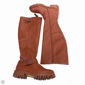 Snow Activity Boots Knee Flats By Wild Diva In Brown, Size: 11