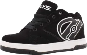 Heelys Boy's Propel 2.0 (Little Kid/Big Kid/Adult) Black/White 7 Big Kid