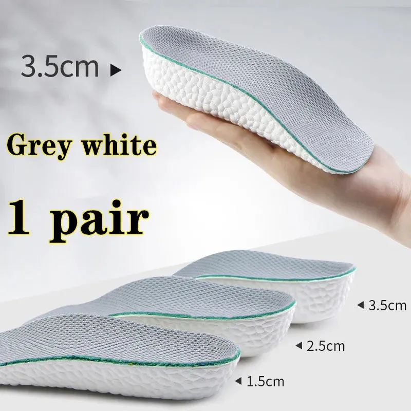 Height Increase Arch Support Memory Foam Orthopedic Insoles