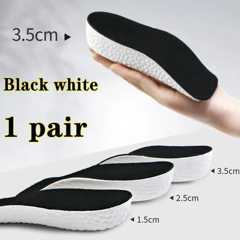 Height Increase Arch Support Memory Foam Orthopedic Insoles