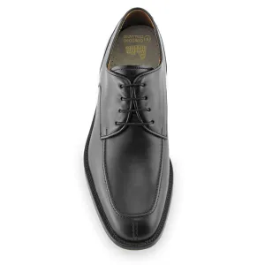 Height Increasing Black Leather Chaplelds Derby Shoes