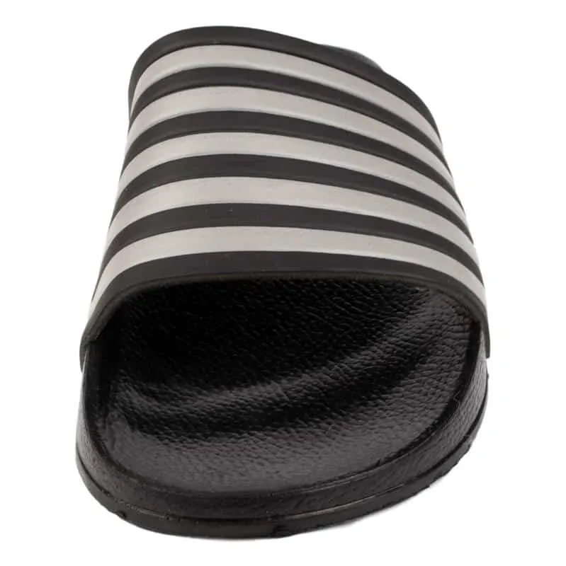 Henley Slider Black Grey
