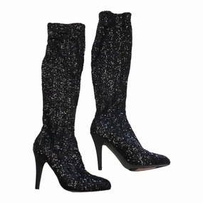 Boots Knee Heels By Boston Proper  Size: 8 Music Festival Deep Freeze