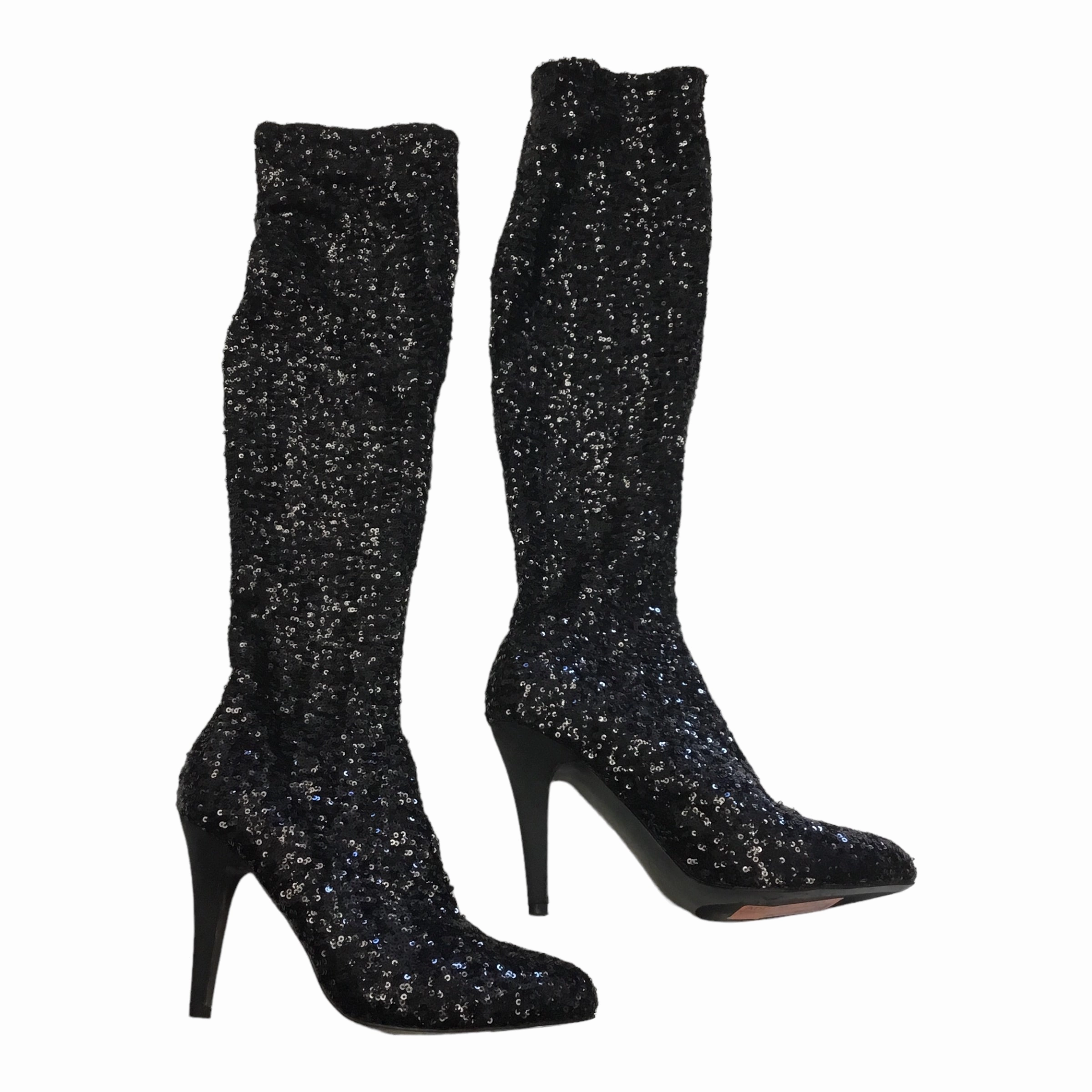Boots Knee Heels By Boston Proper  Size: 8 Music Festival Deep Freeze
