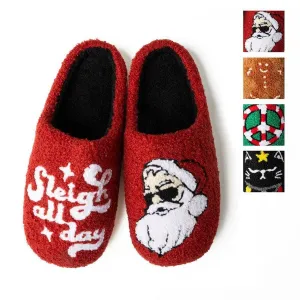 Holiday Lounge Out Loud Comfy Slippers
