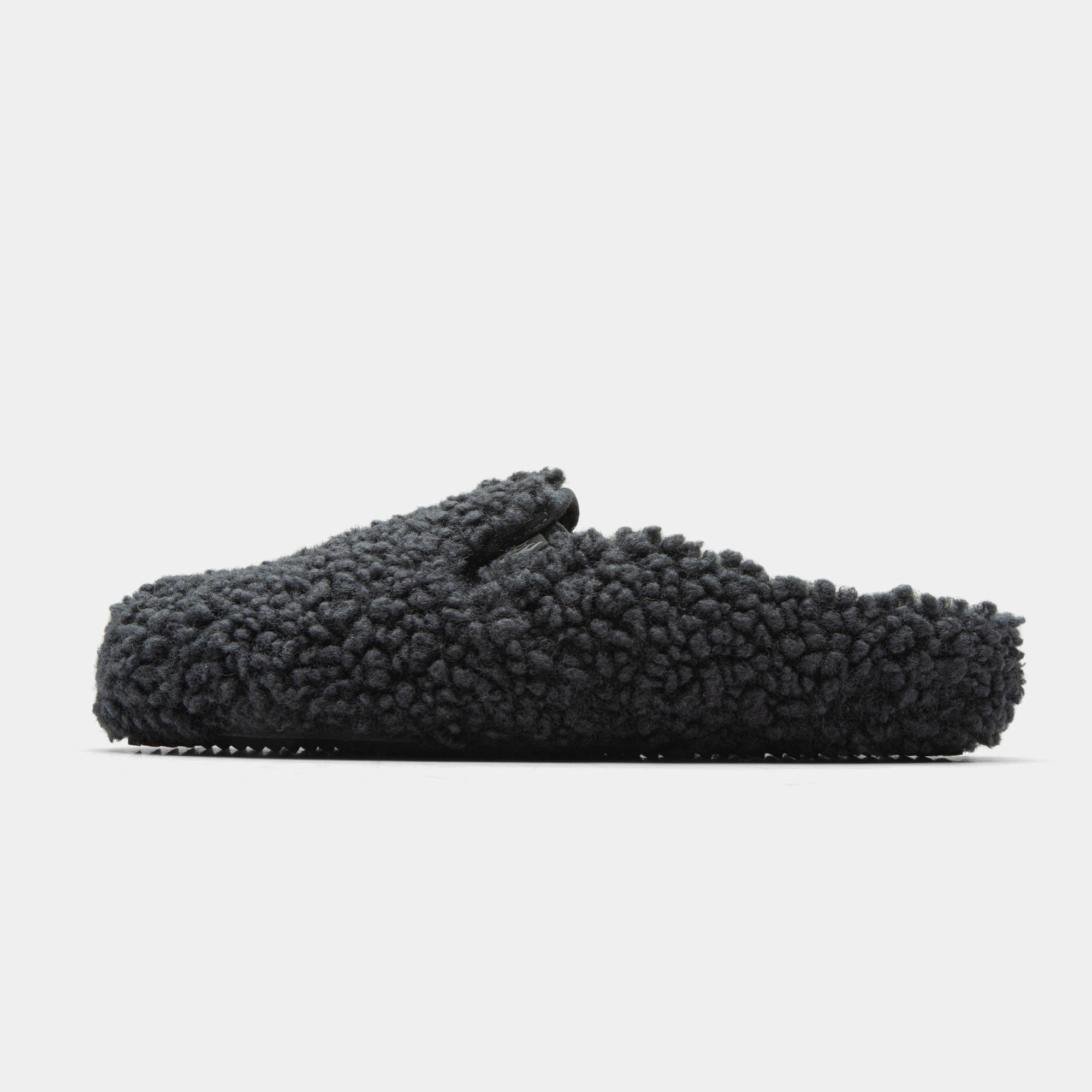 VENTURA MULE - FURRY CARBON Cushioned Base Health Focused Queen Touch
