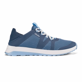 Huia - Vintage Blue / Sea Ice Adjustable loop Molded Footbed