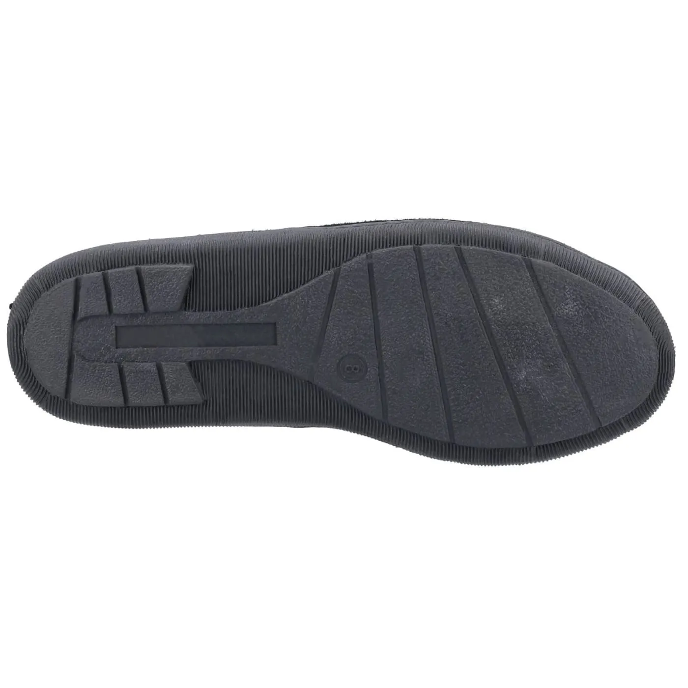 Hush Puppies Arnold Black Mens Suede Slippers