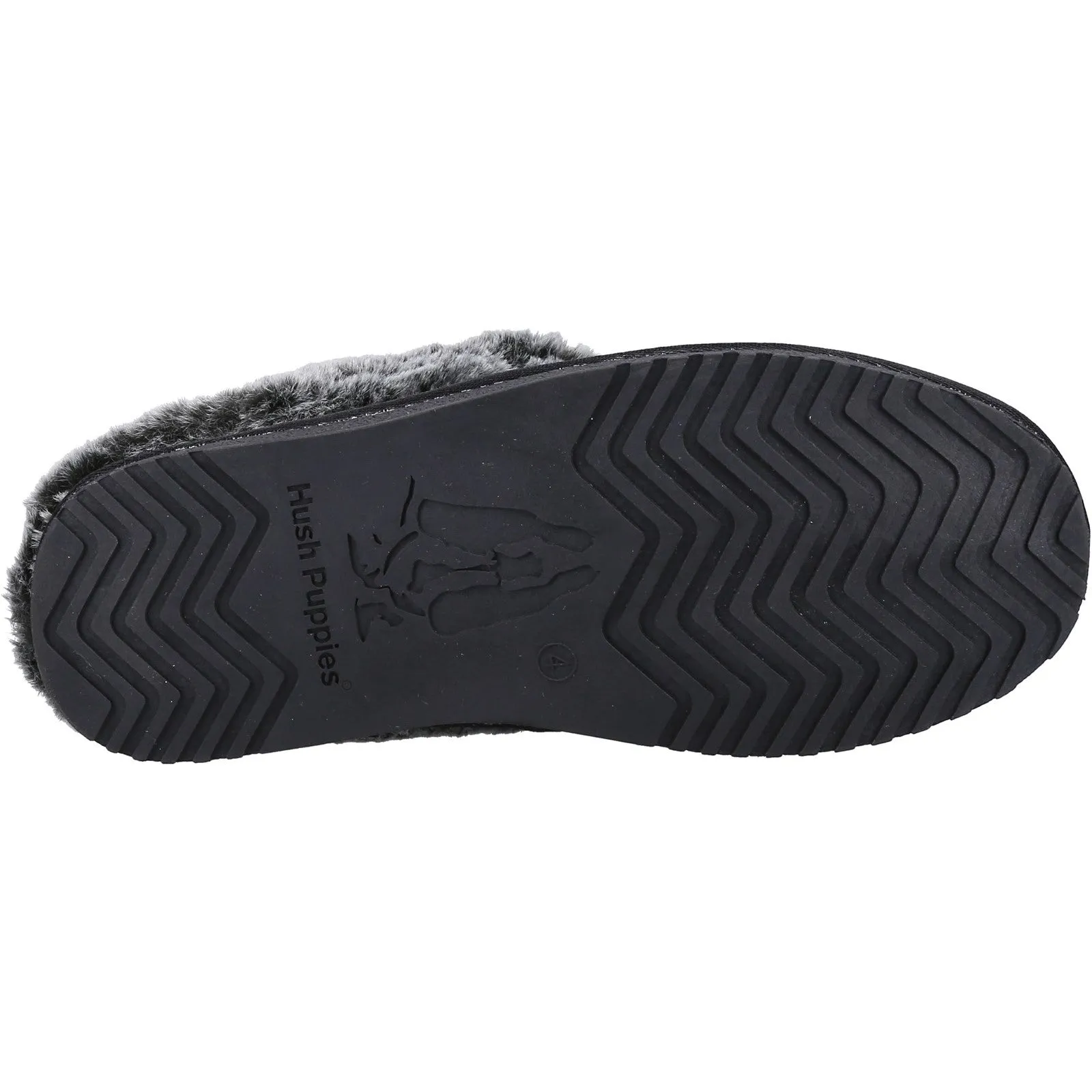 Hush Puppies Womens Amara Slipper - Black