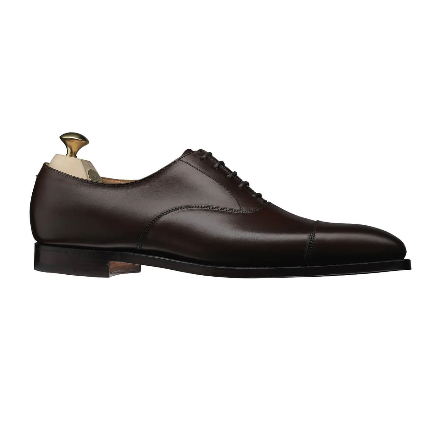 Smart Fit Hallam Dark Brown Burnished Calf