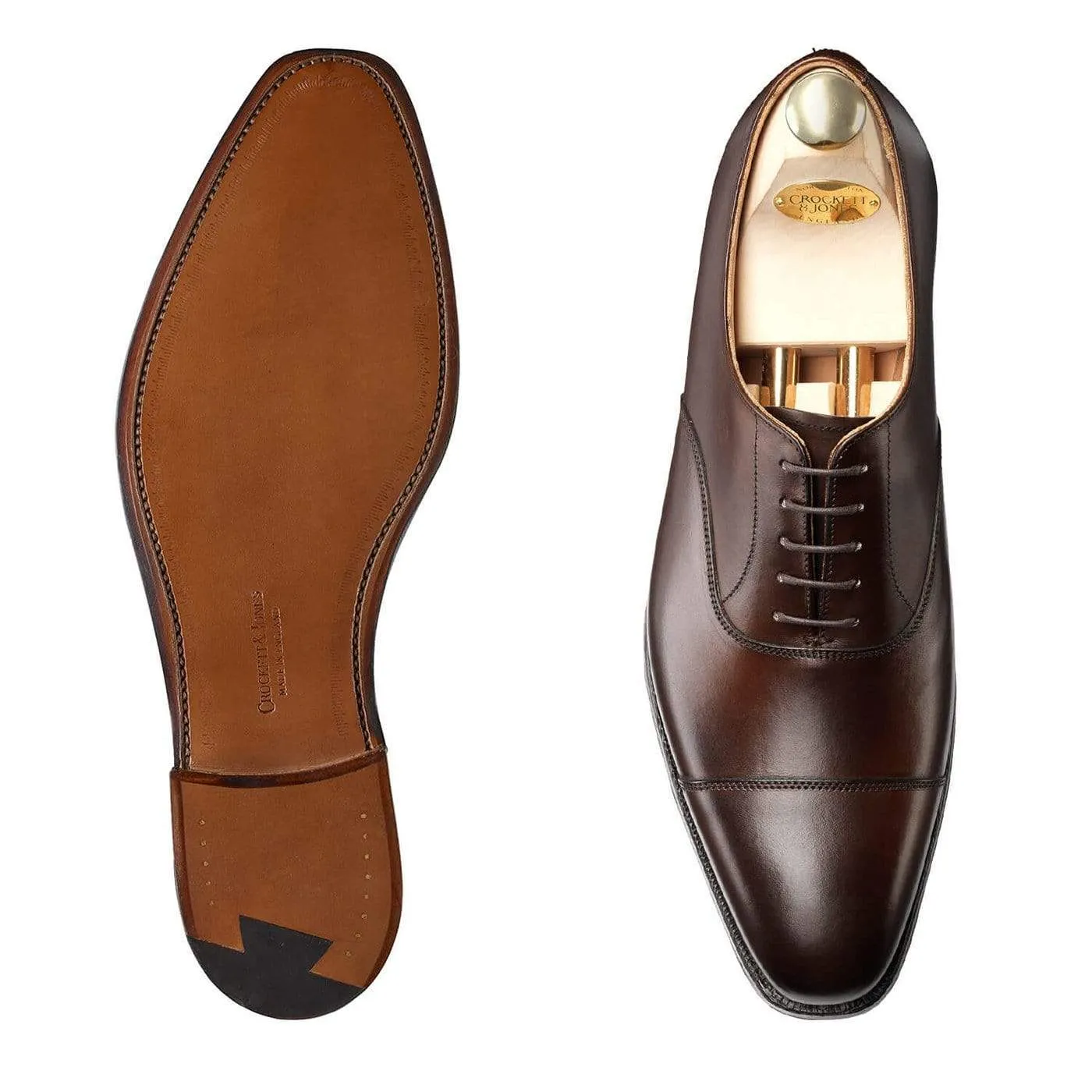 Hallam Dark Brown Burnished Calf Moon Walk Wind Block