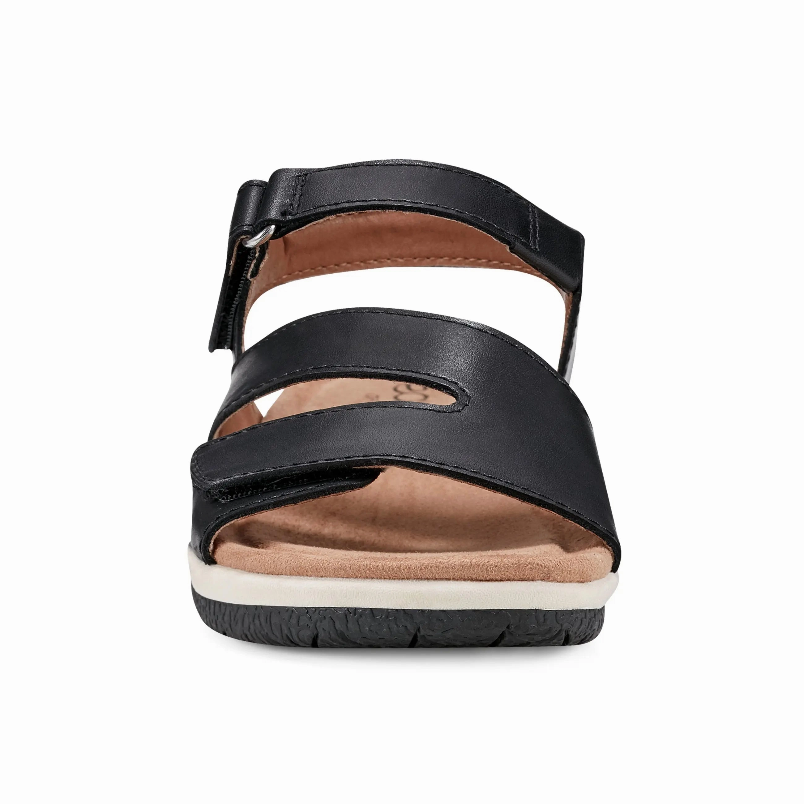 Sureal Casual Strappy Round Toe Flat Sandals Lightweight EVA Midsole