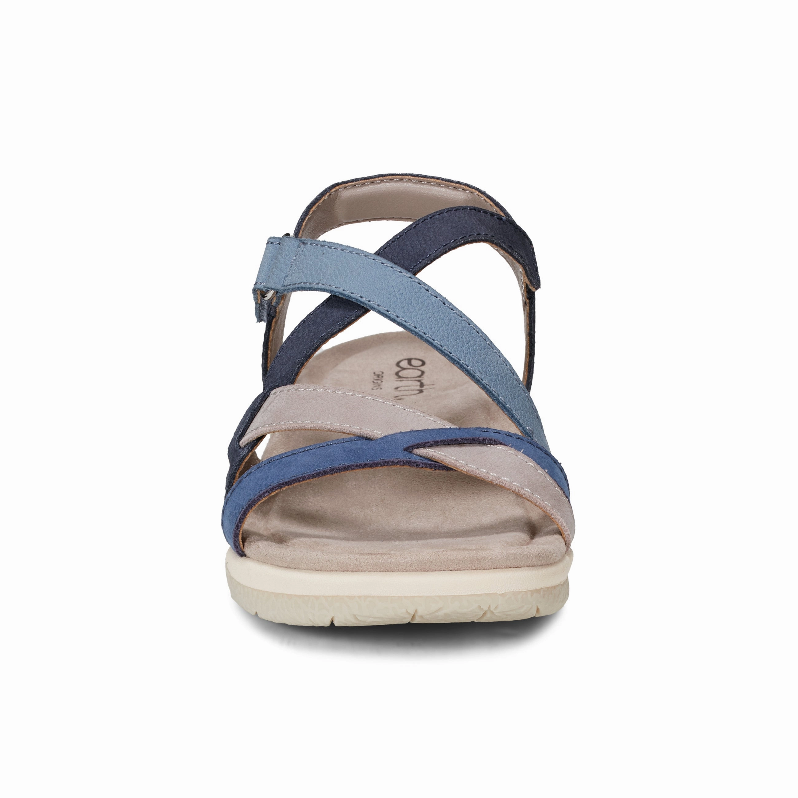 Sterling Casual Strappy Round Toe Flat Sandals Effortless Pair