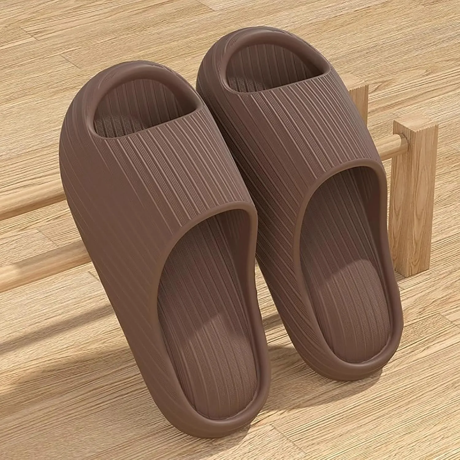 Indoor Slipper Mens Bath Slippers Womens Bathroom Slipper Cloud Slides Non Slip Non-Slip Drainage Hole