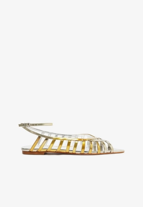Iris Specchio Leather Flat Color Play