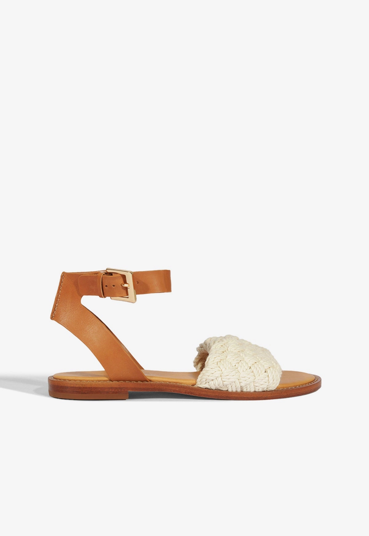 Hot Day Breathable Airflow Channels Isabel Flat Sandal
