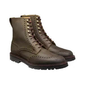 Nature Ready Ultimate Comfort Islay Green Rough-Out Suede
