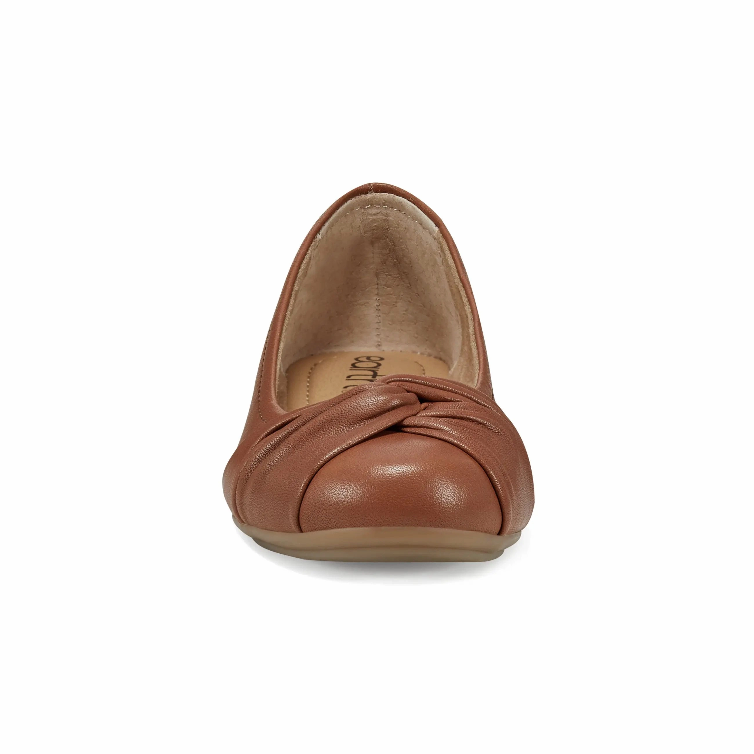 Smile Step Gift Day Jacci Lightweight Round Toe Slip-on Dress Flats