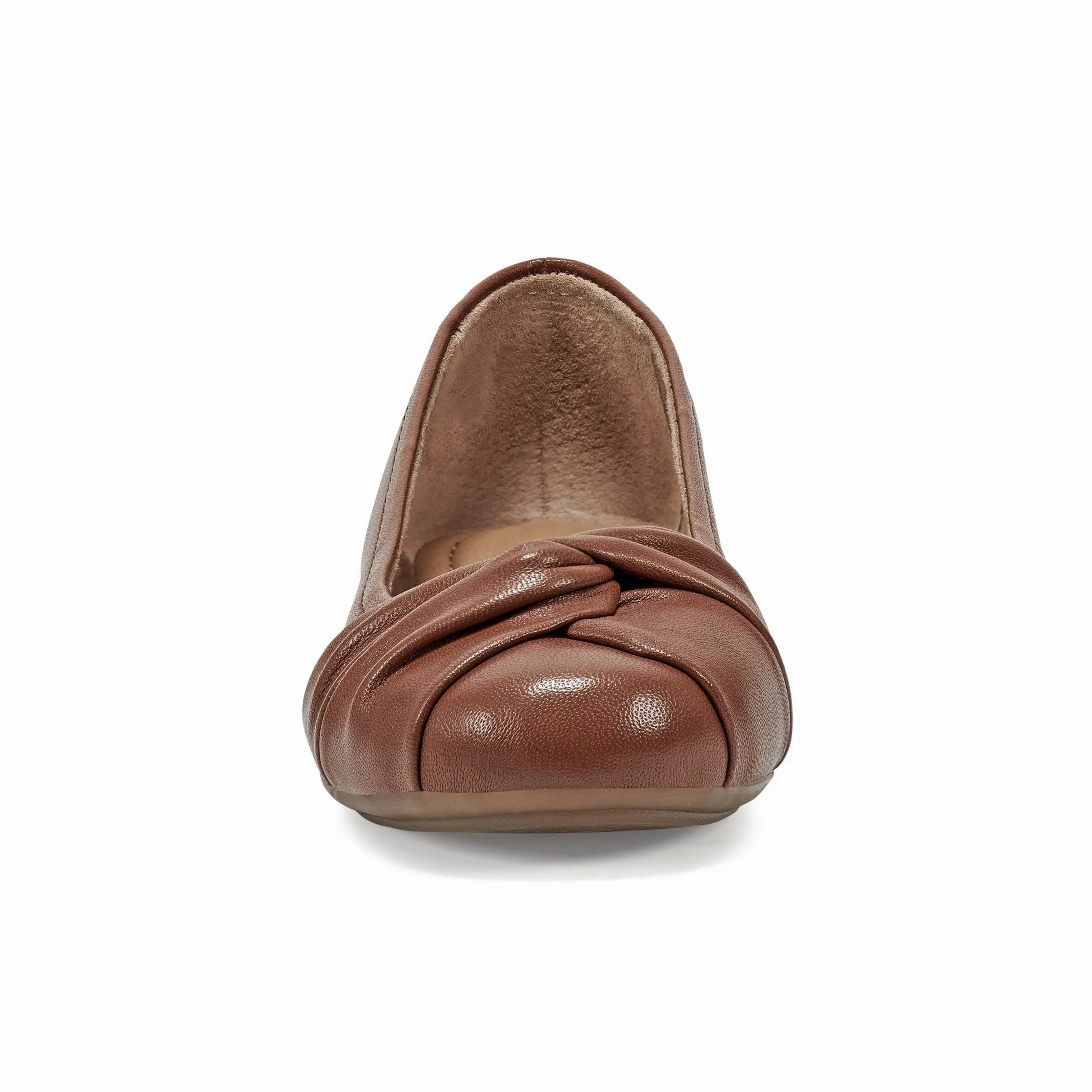Jacci Lightweight Round Toe Slip-on Dress Flats All-Season Comfort