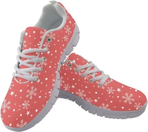Jeiento Christmas Shoes for Women Running Sneaker Lightweight Walking Jogging Sports Shoes