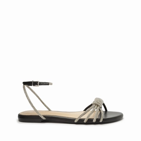 Jewell Casual Nappa Leather Sandal Neutral Glow Soft Land