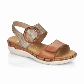 Velcro straps Casual Beach Sandals Jocelyn R6853