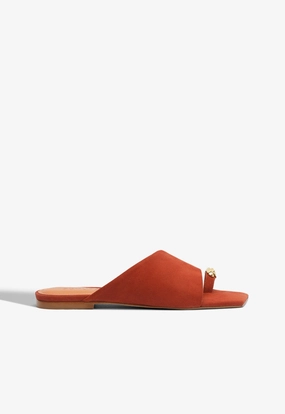 Shine Silver Jodie Nubuck Sandal