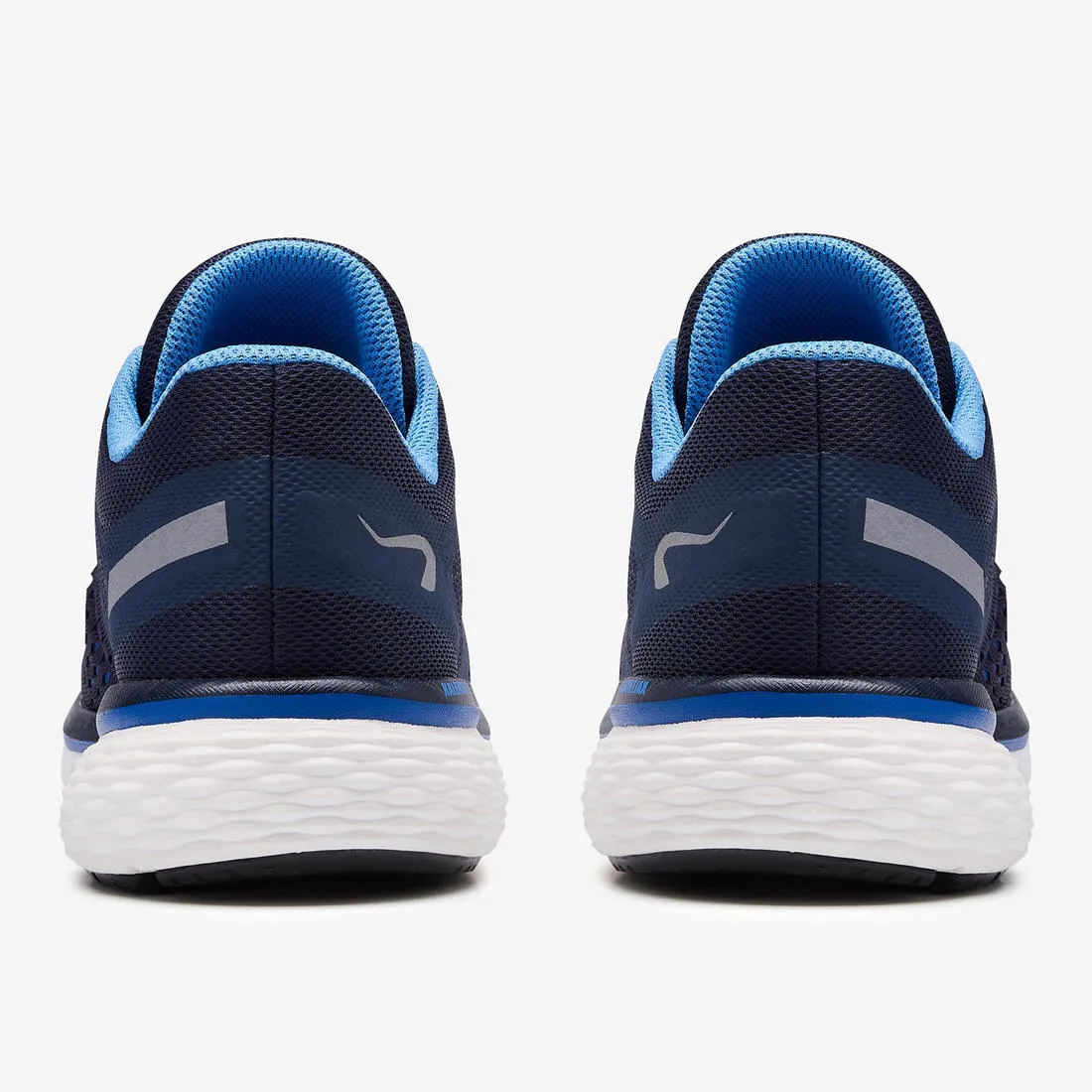 KALENJI RUN SUPPORT CONTROL WOMEN'S RUNNING SHOES - NAVY