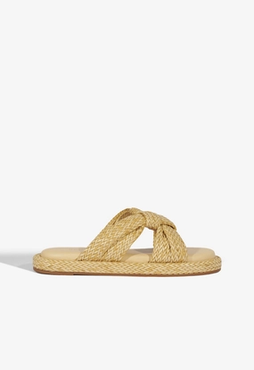 Kali Beige Sporty Sandal Vertical Compression Zones Fresh Tone