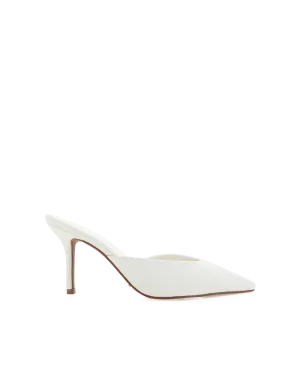 KAREY - WHITE Glam Spark Low Heel