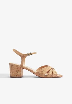 Keefa Mid Block Sandal Memory Foam Casual Wear