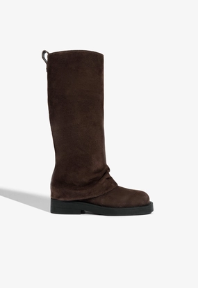 Keira Up Cloak Suede Boot Color Play Non Slip Standing Workers