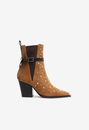 Ergonomic City Adventure Kelsey Suede Bootie