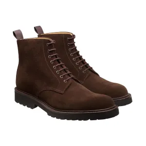 Kelso Dark Brown Suede Anti microbial Soldier