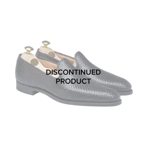 Kensington Black Woven Calf Comfort collar