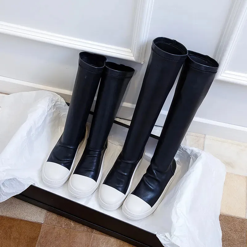 Khari Platform Sock Glove Sneaker Boots